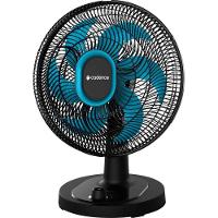 Ventilador de Mesa Cadence Refresh Turbo Pro 6 Pás Preto e Azul VTR420 127V - 2