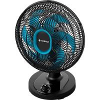 Ventilador de Mesa Cadence Refresh Turbo Pro 6 Pás Preto e Azul VTR420 127V - 3