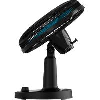 Ventilador de Mesa Cadence Refresh Turbo Pro 6 Pás Preto e Azul VTR420 127V - 5