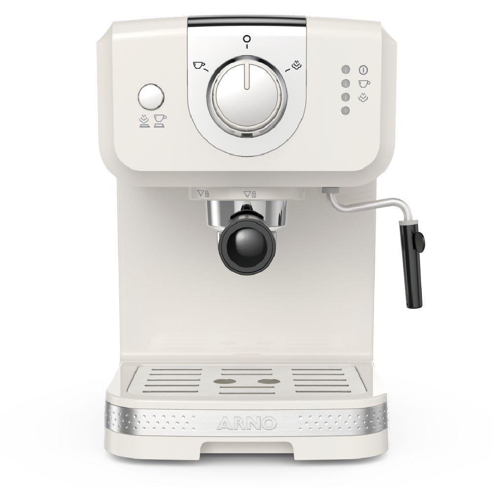 Cafeteira Arno Espresso Steam e Pump Opio Soleil Marfim SCSP 1170W 127V  - 1