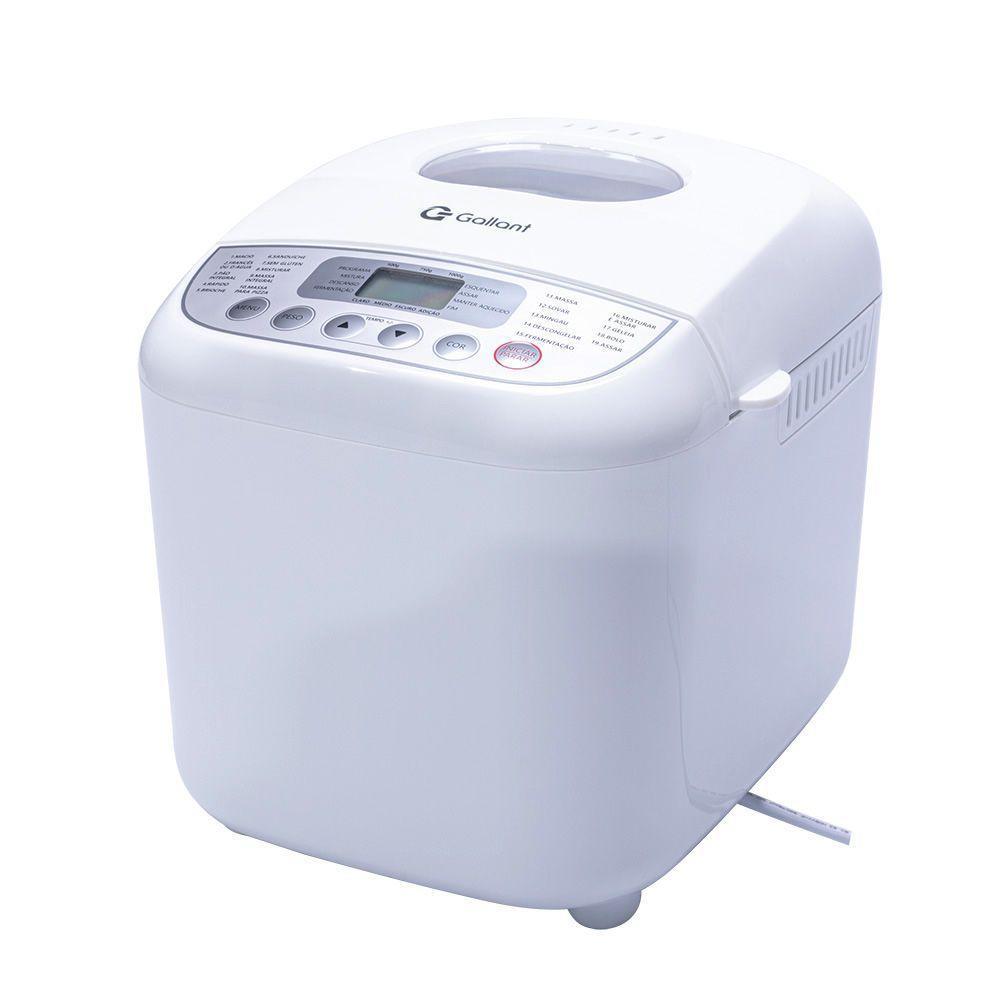 Panificadora 19 Programas Gallant 600w Branca 127V (GPA1E19A_127BR) - 2