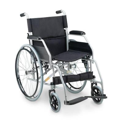 Cadeira de Rodas Dobrável Dellamed D100 5588 em Aço Carbono Até 120KG