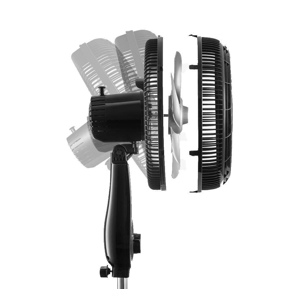 Ventilador de Coluna Mondial NVT-40C-8P-B Turbo 40CM 8 Pás Preto 127V 3799-01 - 3