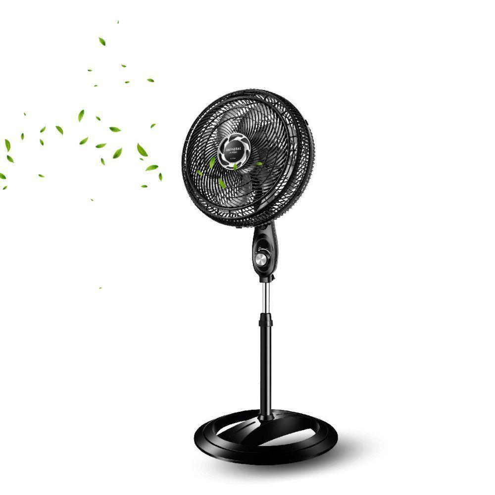 Ventilador de Coluna Mondial NVT-40C-8P-B Turbo 40CM 8 Pás Preto 127V 3799-01 - 5