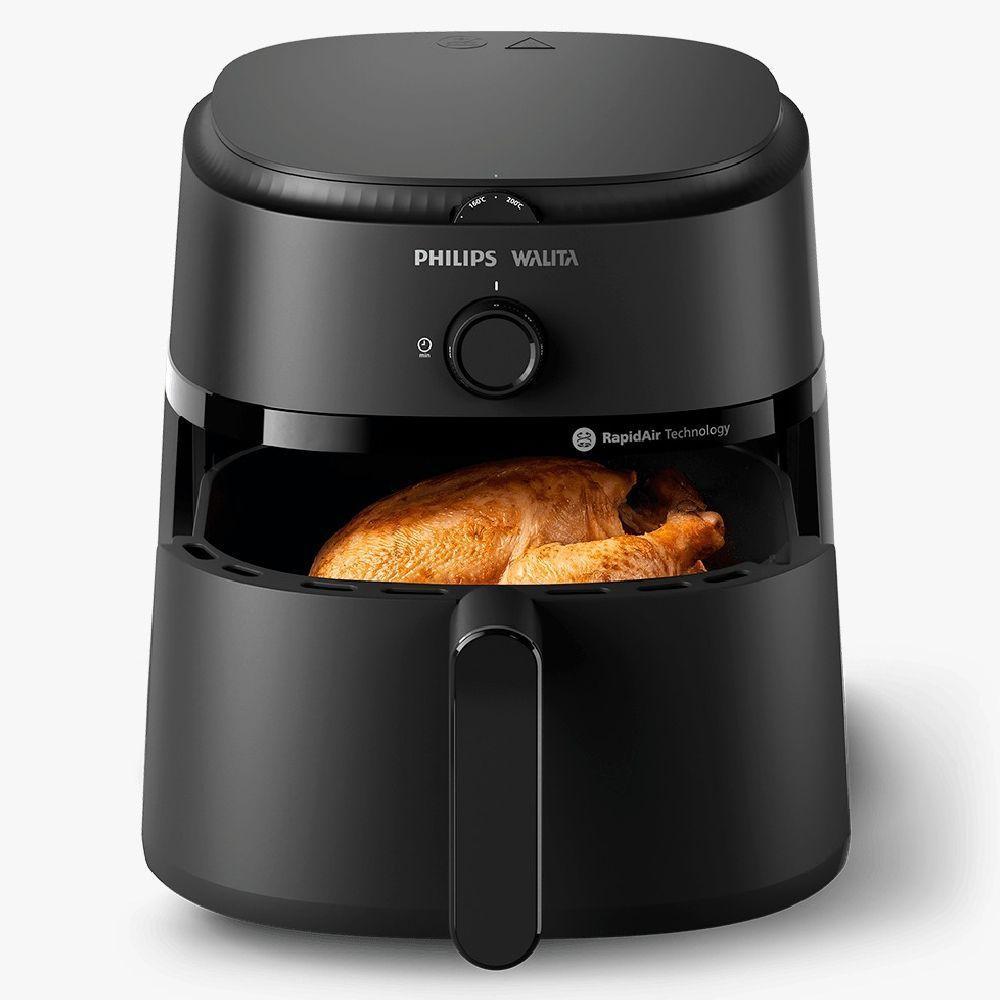 Fritadeira Air Fryer Serie 1000 XL Philips Walita 6,2L Preta NA130 1700W 127V - 3