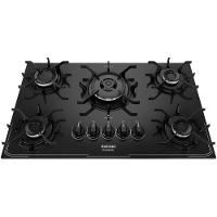 Cooktop Itatiaia Itamaster 5 Bocas Vidro Preto Bivolt 3700000343 - 2