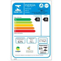 Fogão Fischer Gran Cheff De Embutir 4 Bocas Silver Mesa De Vidro Preto 220V - 10