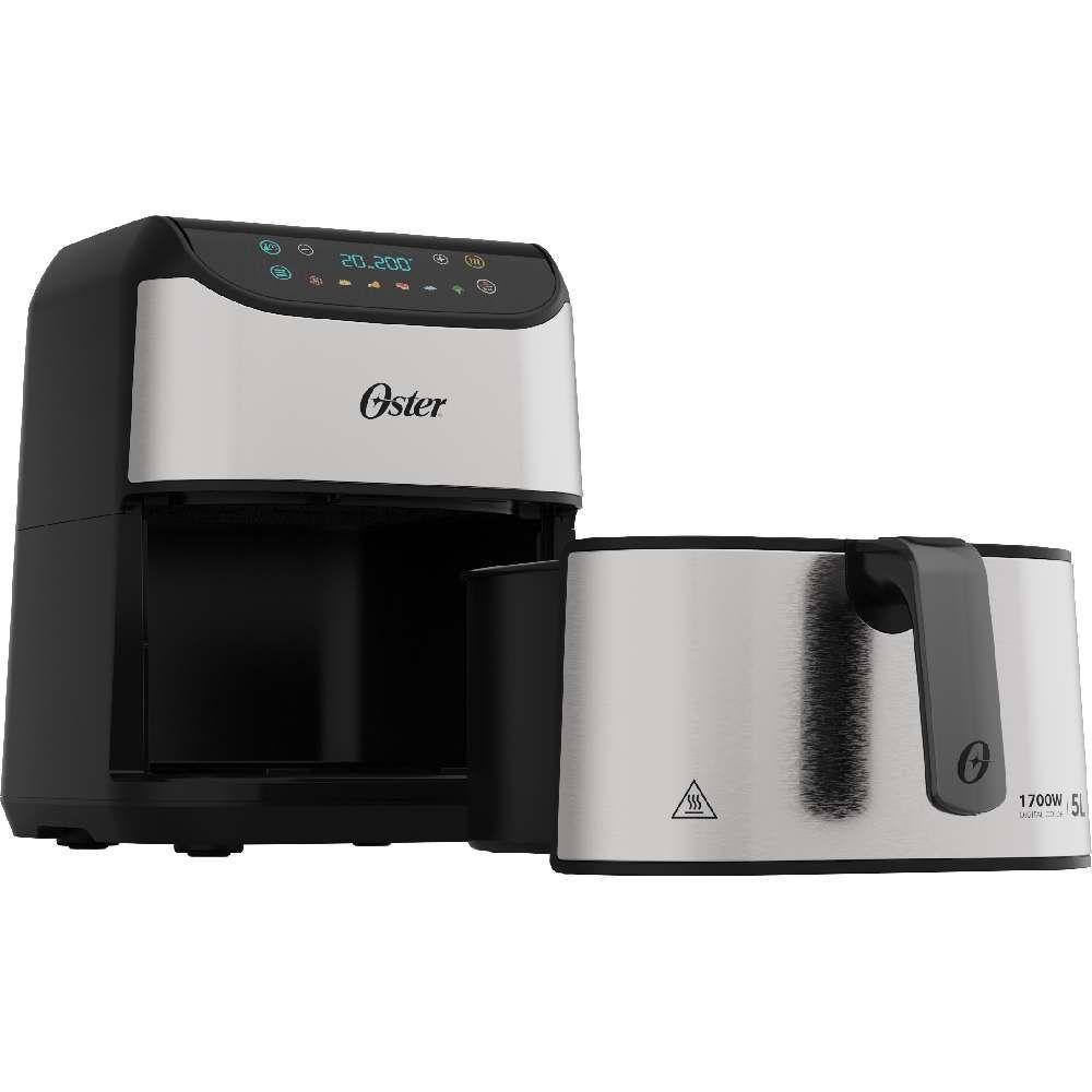 Fritadeira Digital Oster Inox 5L Com Painel Touch OFRT930 220V - 8
