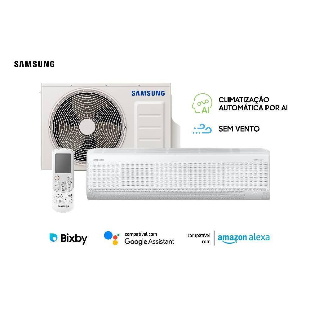 Ar Condicionado Split Inverter Samsung WindFree AI 18000 BTUs Frio 220V AR18DYFAAWKXAZ - 2