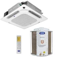 Ar Condicionado Split Cassete Carrier 4 Vias 24000 BTUs Frio Inverter 220V Monofásico 38TVCD24515MC - 1