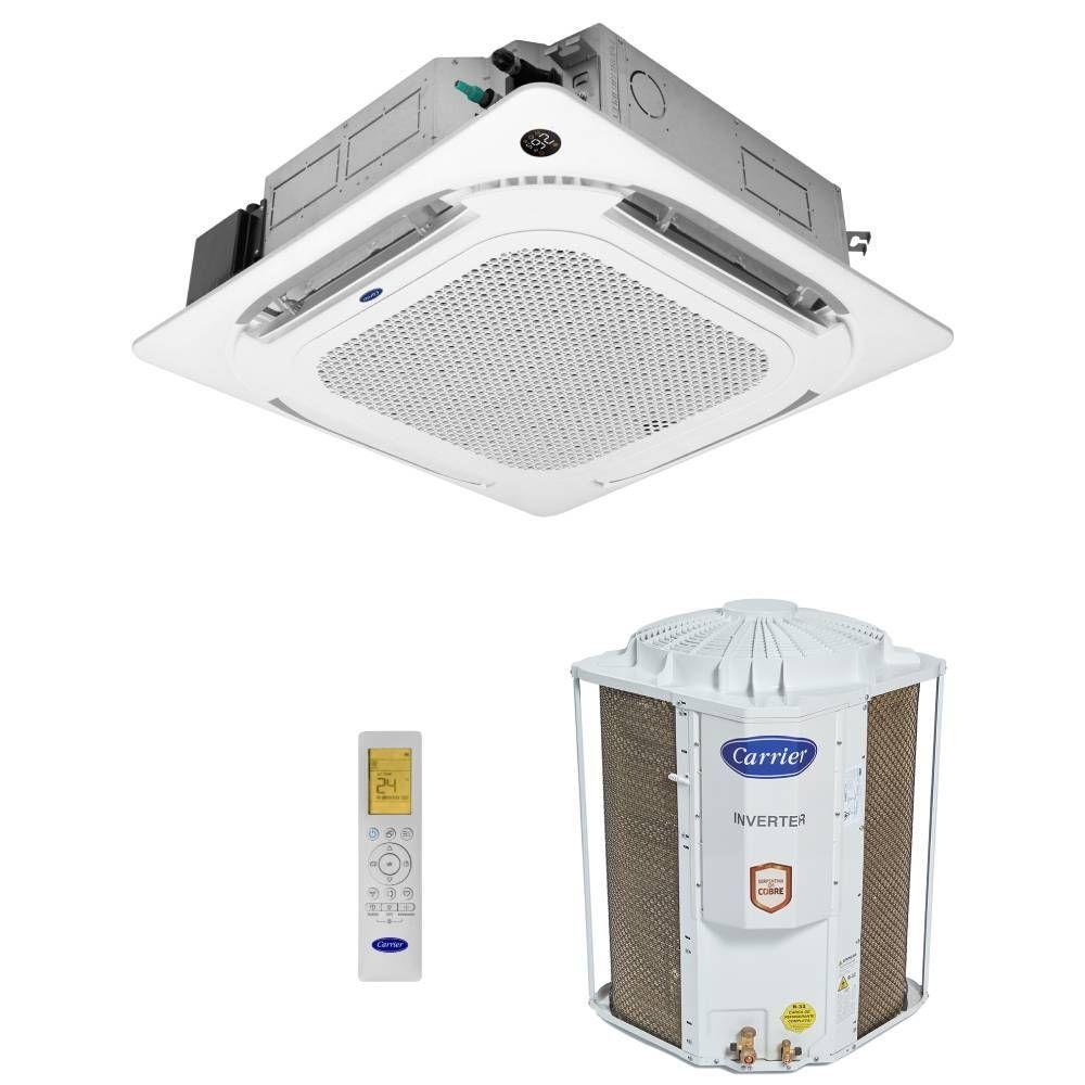 Ar Condicionado Split Cassete Carrier 4 Vias 28000 BTUS Frio Inverter 220V 38TVCD28515MC - 1