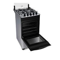 Fogão Brastemp Piso 4 Bocas Duas Prateleiras Ajustáveis Inox Bivolt BFO4NBR - 2