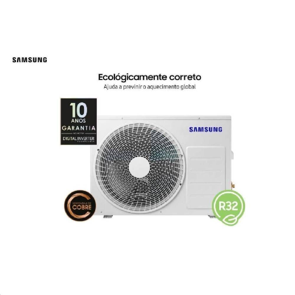 Ar Condicionado Split Inverter Samsung WindFree AI 9000 BTUS Quente e Frio 220V AR09DXFAAWKXAZ - 4