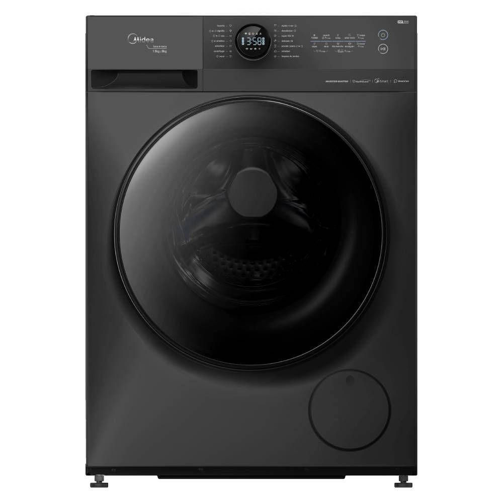 Lavadora de Roupas Lava e Seca Midea 13kg 127 V Titanium MF200D130WBGK01 - 1