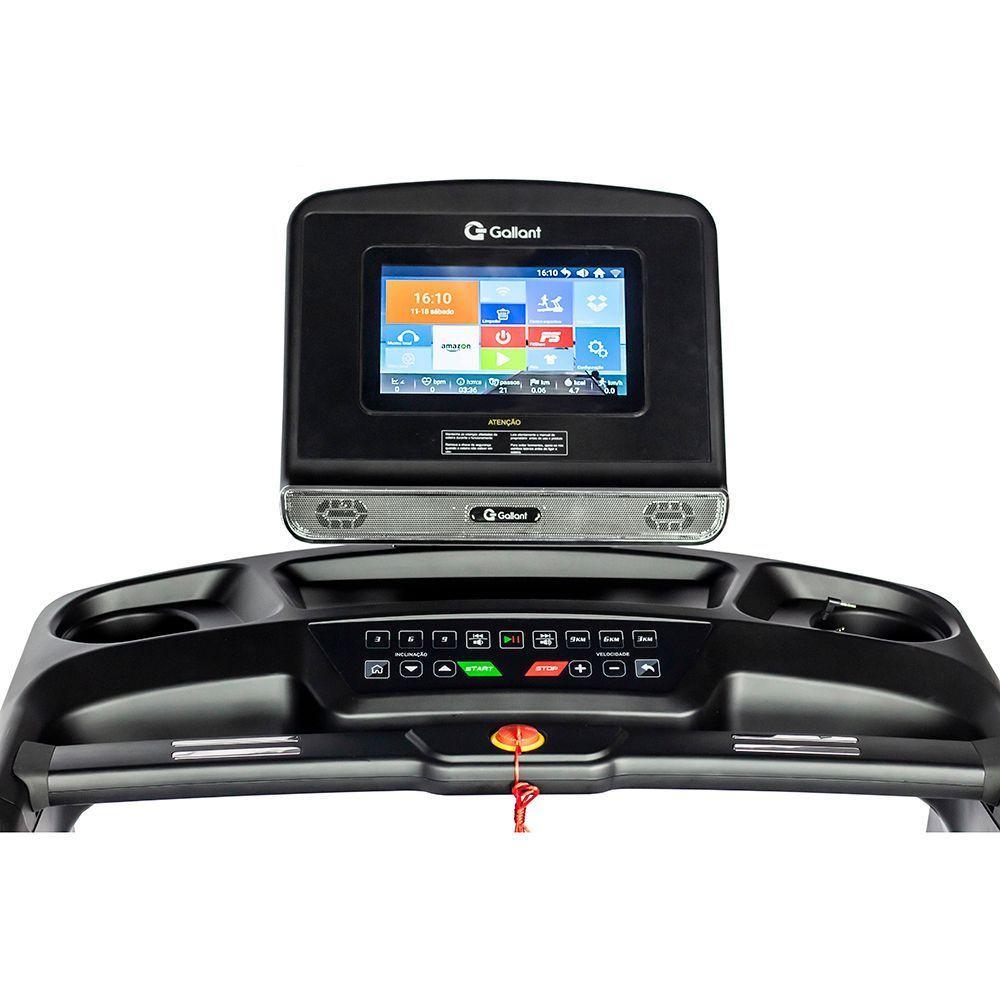 Esteira Ergométrica Elétrica Gallant Smart 4,3hp 20km/H 160kg 220V (GEE15E43A-220PT) - 6
