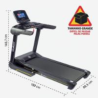 Esteira Ergométrica Elétrica Gallant Smart 4,3hp 20km/H 160kg 220V (GEE15E43A-220PT) - 5