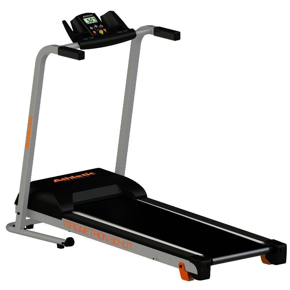 Esteira Athletic Magnetron 3040T Motor 4.0 HPM até 120 kg Bivolt Cinza 03941 - 1