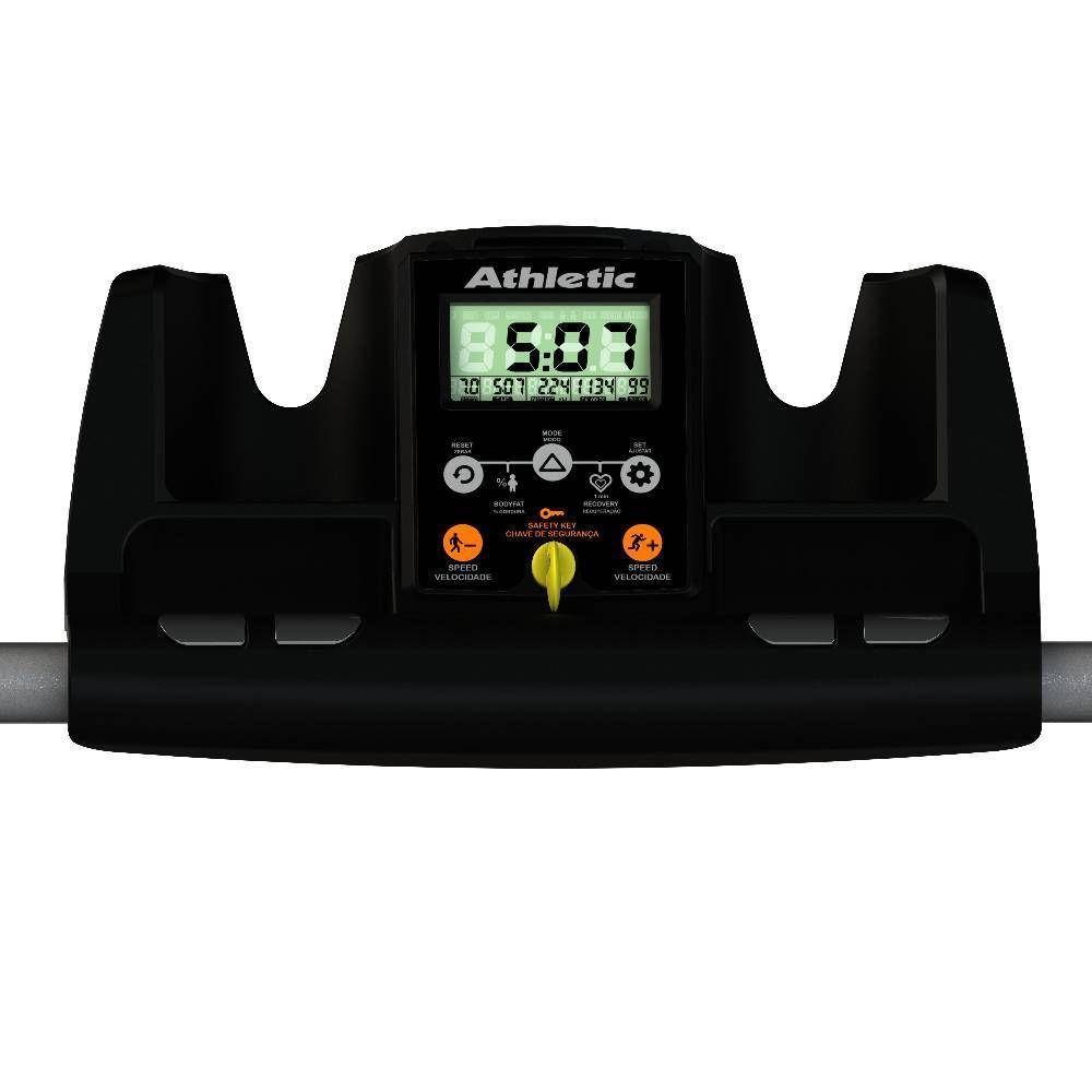 Esteira Athletic Magnetron 3040T Motor 4.0 HPM até 120 kg Bivolt Cinza 03941 - 4