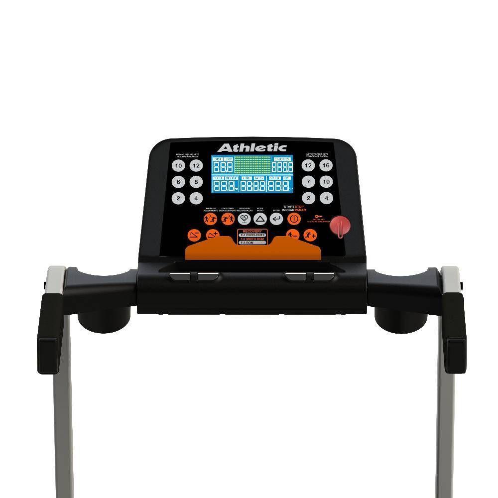 Esteira Athletic Magnetron 5500TMotor 5.0 HPM até 130 kg 127V Cinza 03944 - 4