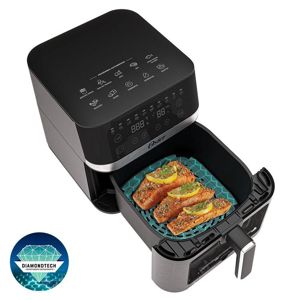 Fritadeira Elétrica Oster DiamondTech 6L Com Visor 1700W 127V - 6