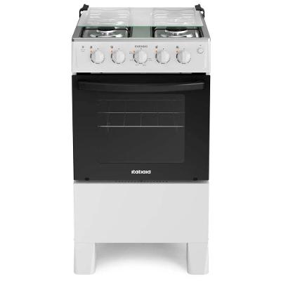 Fogão de Piso a Gás 4 Bocas ITATIAIA Star New 3700000357 Mesa Inox Branco Bivolt