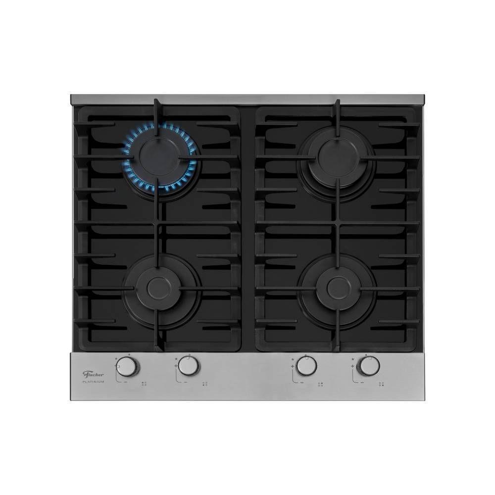 Cooktop Fischer Platinium 4 Bocas Vidro Preto Bivolt 33800-92121 - 4