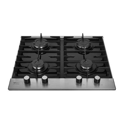 Cooktop a Gás Fischer Platinium 4 Bocas 33800-92121 Vidro Temperado com Acendimento Automático Preto
