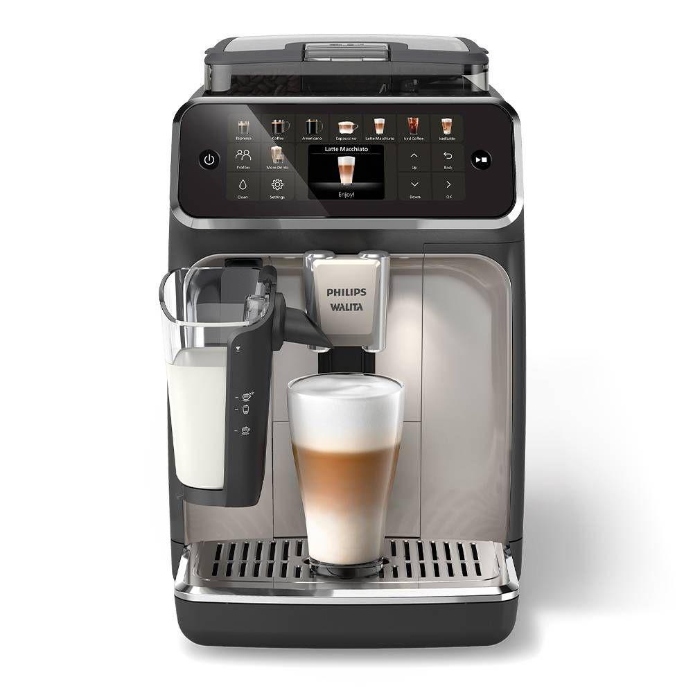 Cafeteira Philips Walita Preta Espresso Superautomática LatteGo Série 5500 1400W 127V EP5547 - 4