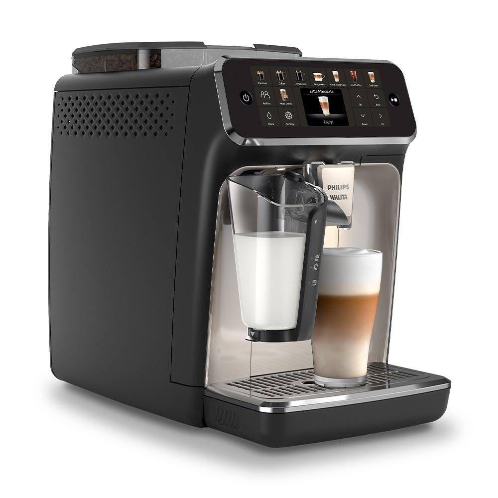 Cafeteira Philips Walita Preta Espresso Superautomática LatteGo Série 5500 1400W 127V EP5547 - 6
