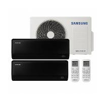 Ar Condicionado Multi Bi Split Samsung Wind Free Black 18000 BTUs 1x9000+1x12000 QF Inverter 220V - 1
