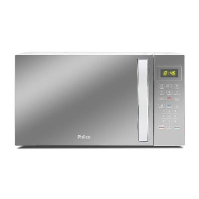 Micro-ondas de Bancada Philco PMO38E 33L 1400W com Funções Especiais Prata 110V