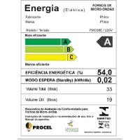Micro-Ondas Philco Espelhado 33L 220V PMO38E - 8