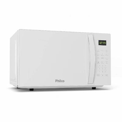 Micro-ondas de Bancada Philco PMO38B 33L 1400W com Funções Tira Odor e Manter Aquecido Branco 220V