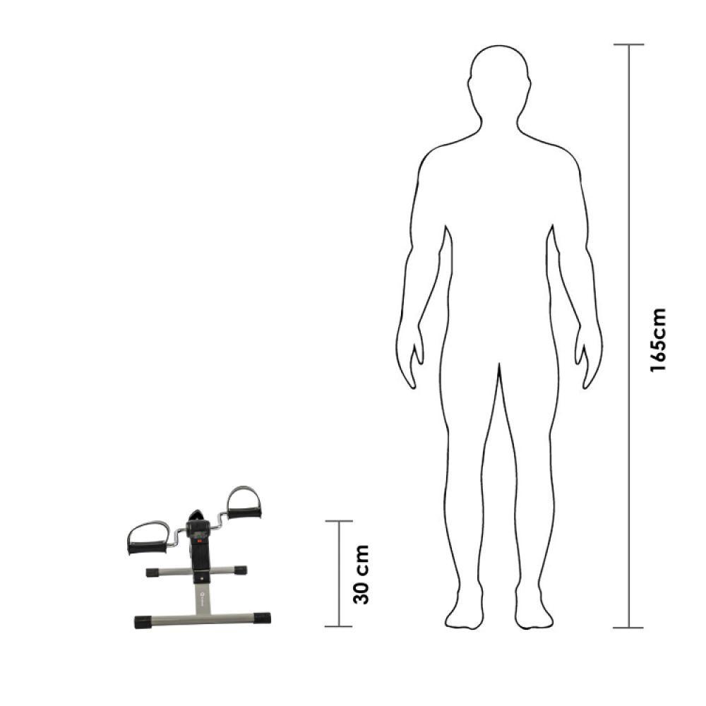Mini Bicicleta Ergométrica Cicloergômetro Gallant Cinza C/ Display (GBE1HNAA-CZ) - 9