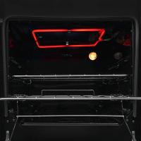 Fogão Fischer Gran Cheff De Embutir 4 Bocas Silver Mesa De Vidro Preto 127V - 8