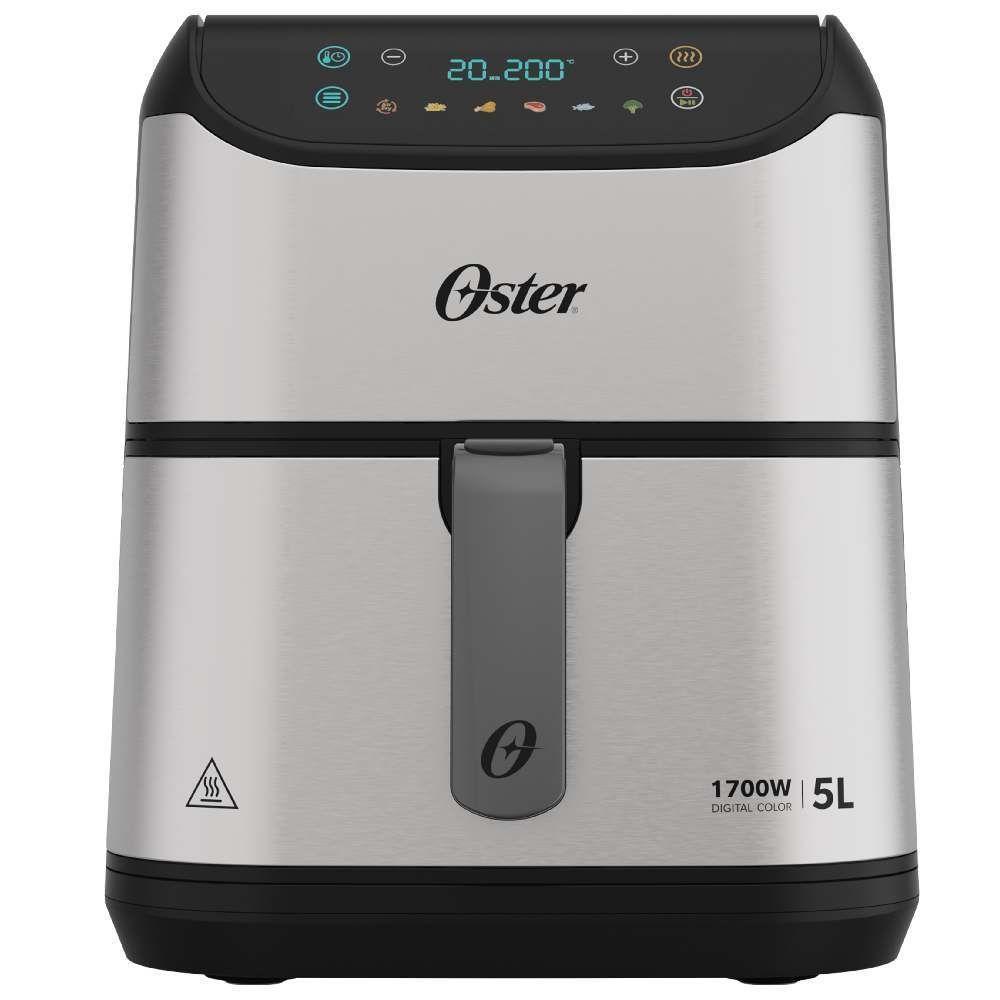 Fritadeira Digital Oster Inox 5L Com Painel Touch OFRT930 127V - 1