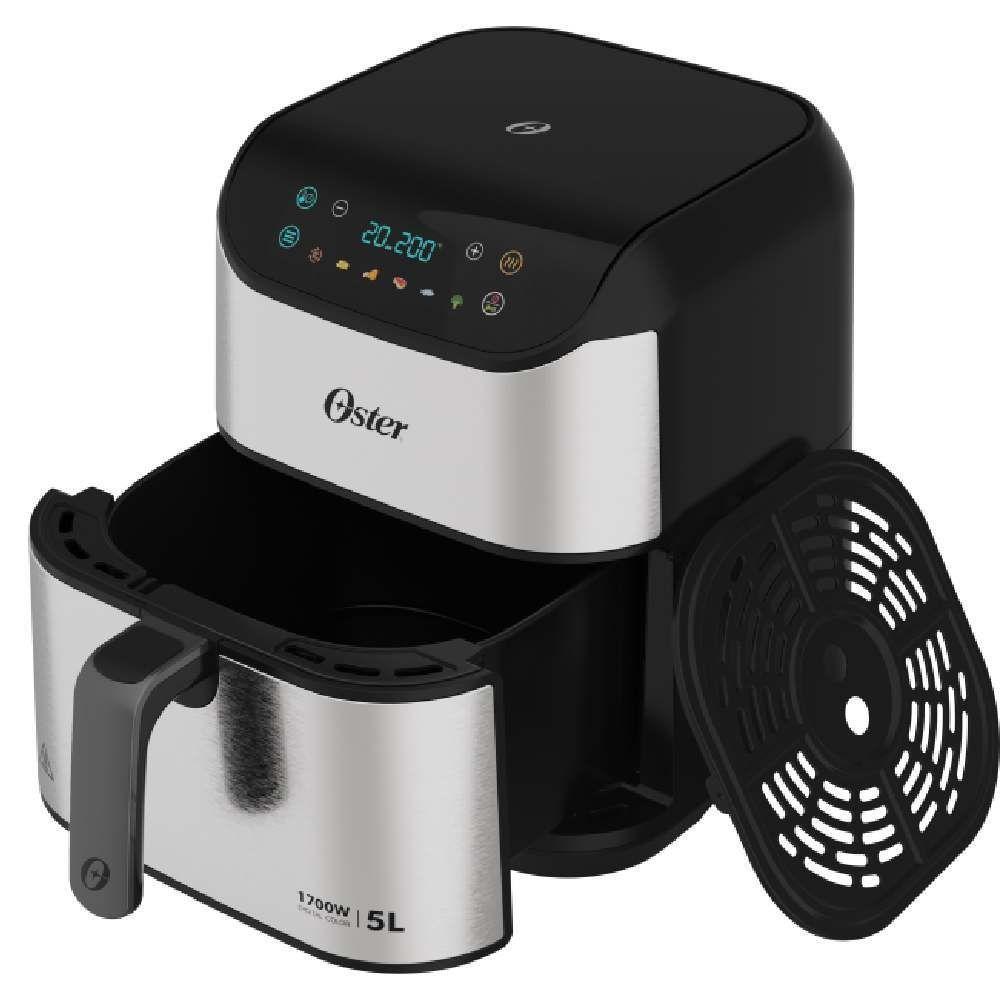 Fritadeira Digital Oster Inox 5L Com Painel Touch OFRT930 127V - 5