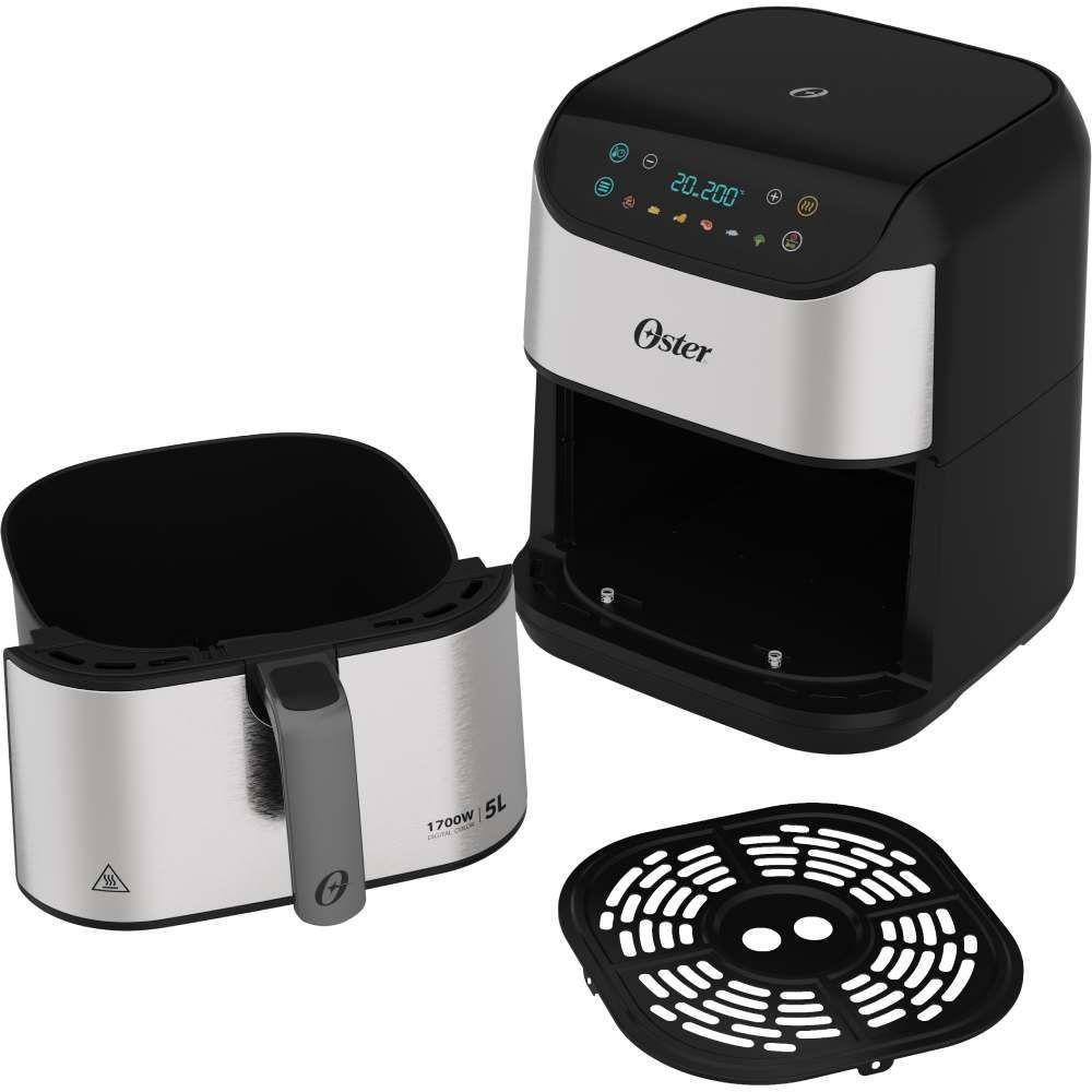Fritadeira Digital Oster Inox 5L Com Painel Touch OFRT930 127V - 6