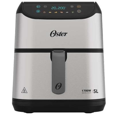 Fritadeira Digital Oster Inox 5L Com Painel Touch 127V