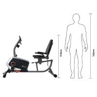 Bicicleta Ergométrica Horizontal Gallant Elite Magnética Até 120kg (GBEV1HMGA-CZ) - 9
