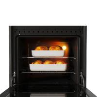 Fogão Mueller 4 Bocas Branco Bivolt Mesa De Vidro Grades Ferro Fundido MFV4BF - 6