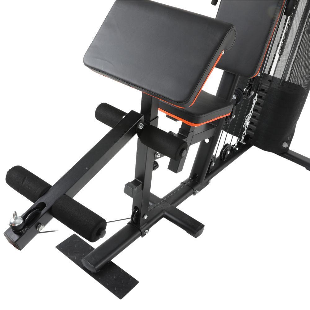 Estação De Musculação 65kg Gallant Elite X 3 Volumes (GEM65H27A-PT) - 4