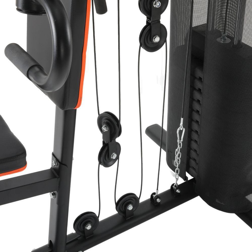 Estação De Musculação 65kg Gallant Elite X 3 Volumes (GEM65H27A-PT) - 5