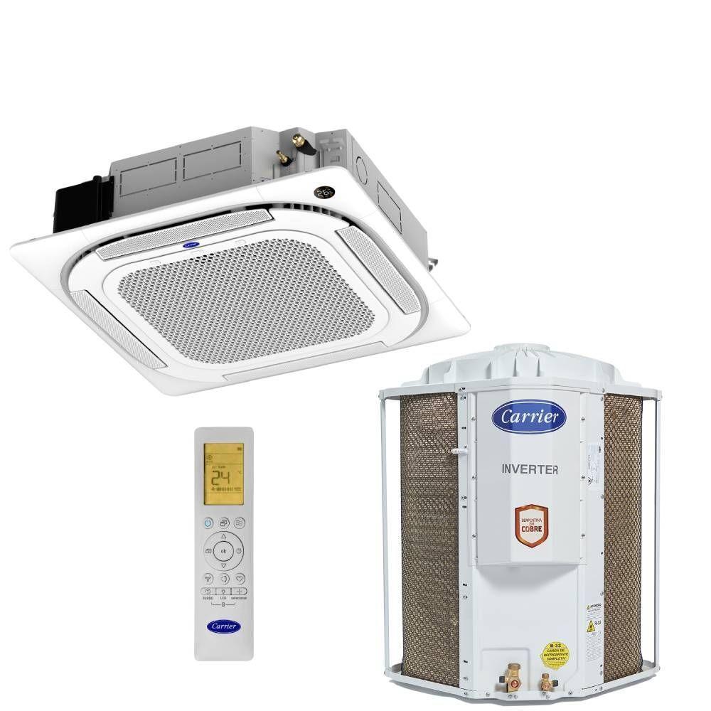 Ar Condicionado Split Cassete Carrier 4 Vias 60000 Btu Frio Inverter 220V (38CCVE60515MC) - 1