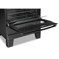 Fogão Esmaltec Ideal Master Glass 5 Bocas Preto Bivolt 0104003073 - 6