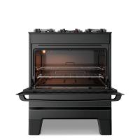 Fogão Esmaltec Ideal Master Glass 5 Bocas Preto Bivolt 0104003073 - 7