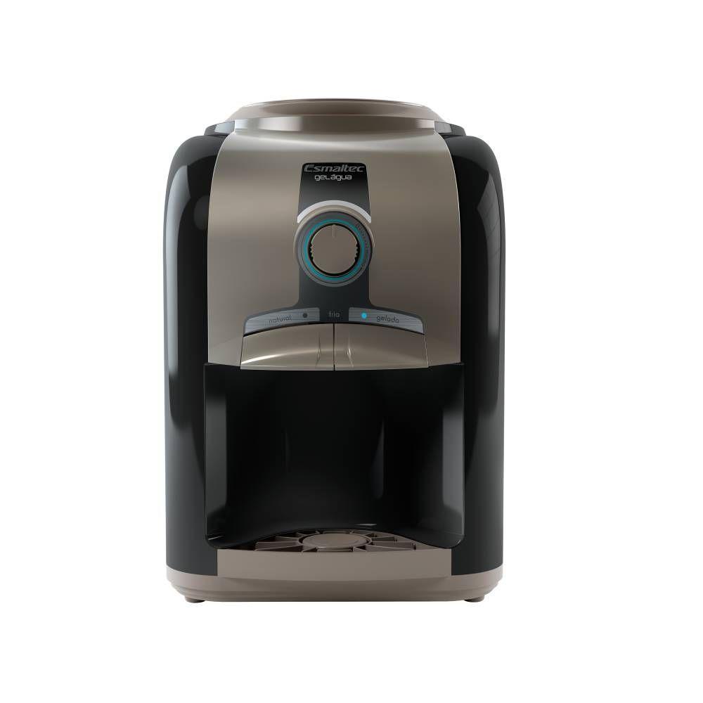 Bebedouro Esmaltec Mesa EGM30 Preto Natural e Frio 220V - 1