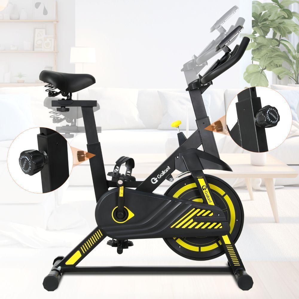 Bicicleta Ergométrica Spinning Gallant Start Magnética Ate 120kg Roda De Inercia 6kg (GSP06HMGA-PT) - 2