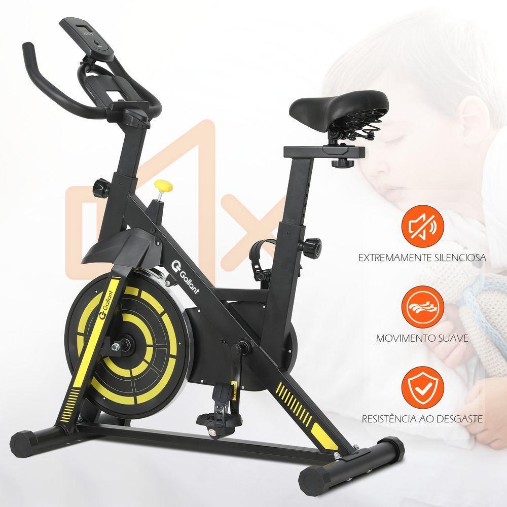 Bicicleta Ergométrica Spinning Gallant Start Magnética Ate 120kg Roda De Inercia 6kg (GSP06HMGA-PT) - 3