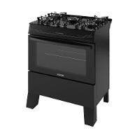 Fogão Itatiaia Electra Glass Plus Piso 5 Bocas Preto Mesa de Vidro - Bivolt (3700000486) - 2